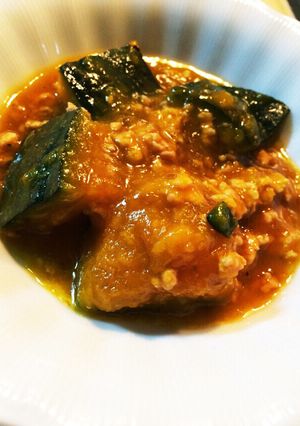 ホクホクとろり♡南瓜のそぼろあんかけ煮-レシピのメイン写真