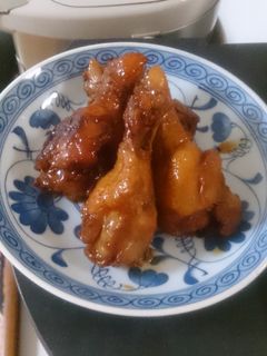 ホロホロ手羽元照り煮-レシピのメイン写真
