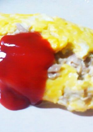 簡単♪シーチキンマヨチーズオムレツ☆-レシピのメイン写真