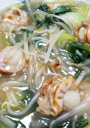 チンゲン菜とベビーホタテのとろとろ煮-レシピのメイン写真