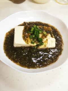 めかぶの温豆腐-レシピのメイン写真
