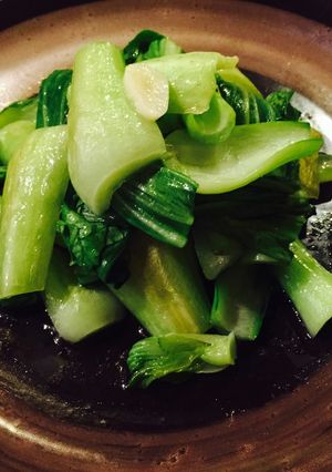 チンゲン菜の中華風(弱火調理)-レシピのメイン写真