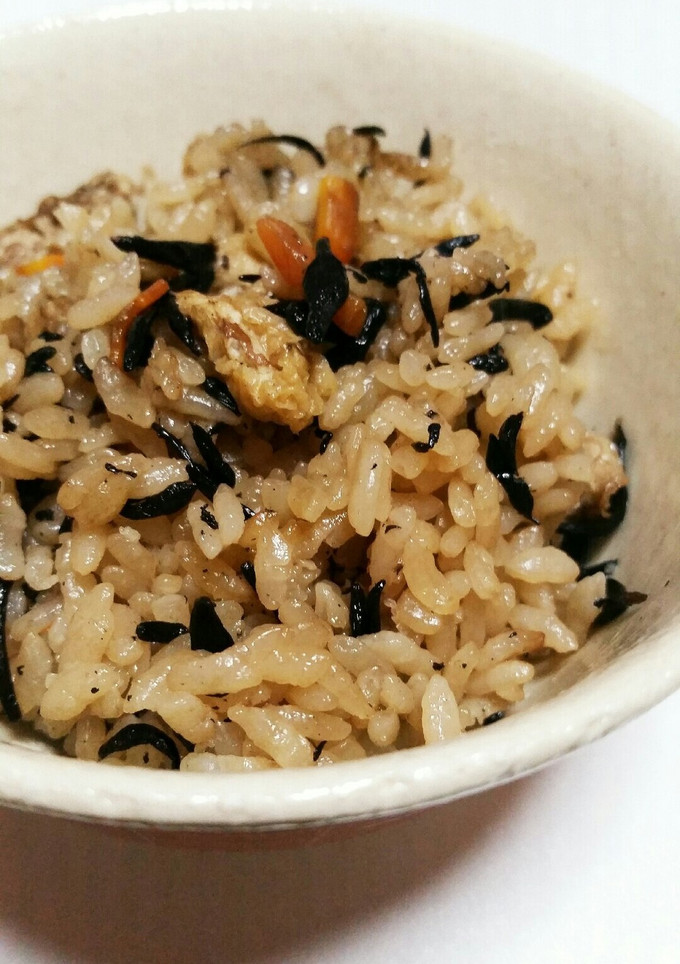 ひじきの炊き込みご飯(覚書-レシピのメイン写真