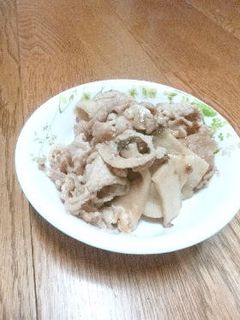 キノコ入り★ 豚のヘルシー生姜焼き-レシピのメイン写真