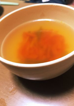 簡単！細切り野菜のコンソメスープ-レシピのメイン写真