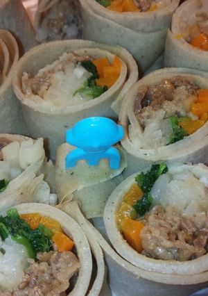 食事の一品！彩り☆そば粉クレープ-レシピのメイン写真