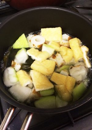 ヘルシーな白瓜の煮物-レシピのメイン写真