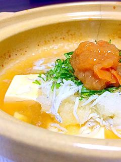 お豆腐としらすのみぞれ煮-レシピのメイン写真