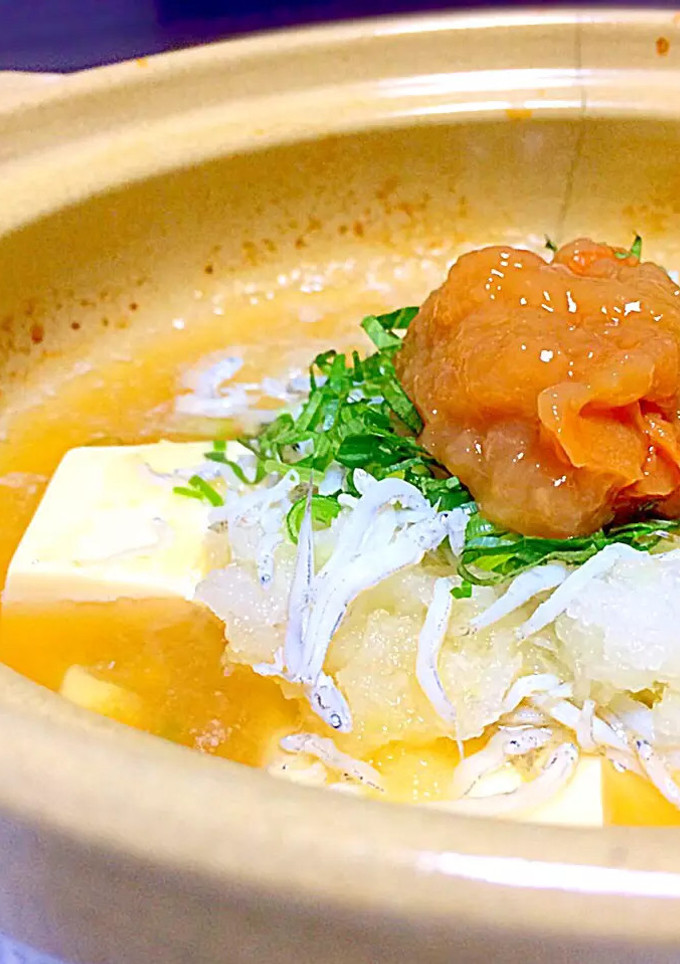 お豆腐としらすのみぞれ煮-レシピのメイン写真