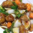 大豆たんぱくの酢豚☆甘酢タレに自信あり!