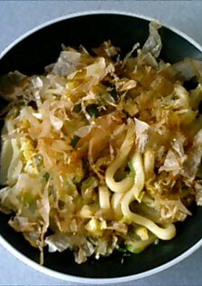 白菜とろとろ♪簡単焼きうどん-レシピのメイン写真