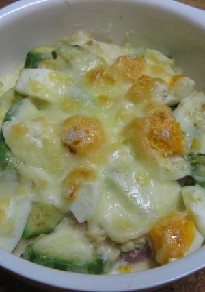 ヘルシーなお豆腐とアボカドグラタン-レシピのメイン写真