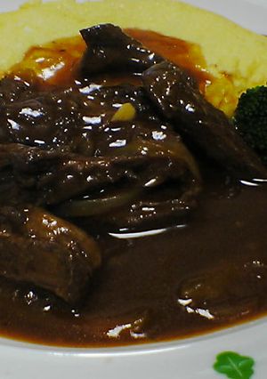 くま肉のブラウンシチュー-レシピのメイン写真