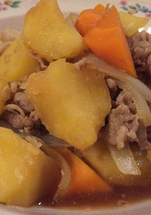 甘めのシンプル肉じゃが-レシピのメイン写真
