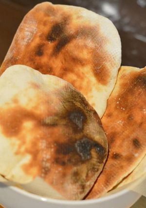 東芝の石窯ドームで焼くナーン風ローティー-レシピのメイン写真