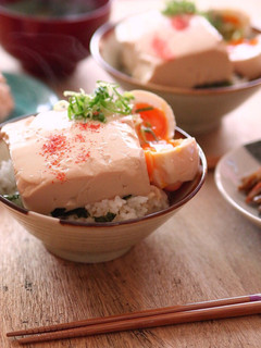 豆腐丼-レシピのメイン写真