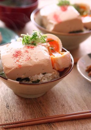 豆腐丼-レシピのメイン写真