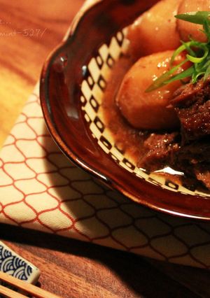 トロトロ♬牛肉と里芋の炊いたん-レシピのメイン写真