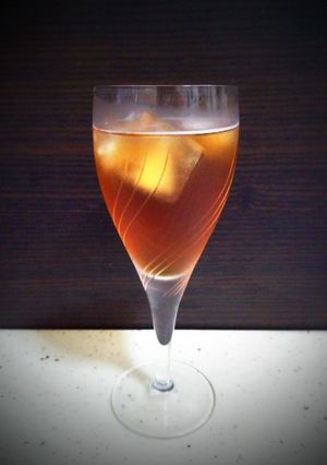 簡単カクテル＊焼酎のレモンティー割り-レシピのメイン写真