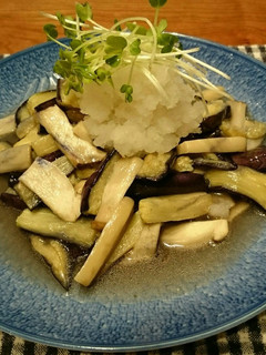 茄子とエリンギ、大根おろしの和風マリネ-レシピのメイン写真