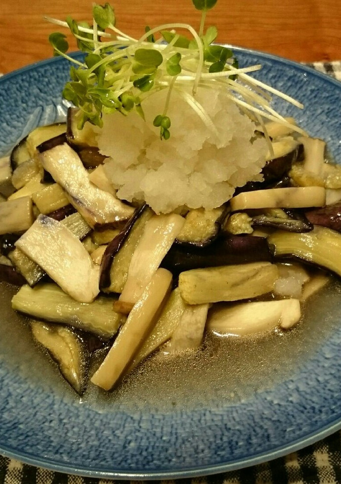 茄子とエリンギ、大根おろしの和風マリネ-レシピのメイン写真