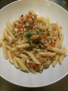 野菜だけで☆ゴボウのクリームソースパスタ-レシピのメイン写真