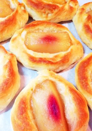 桃のパン 〜簡単スピード発酵〜-レシピのメイン写真