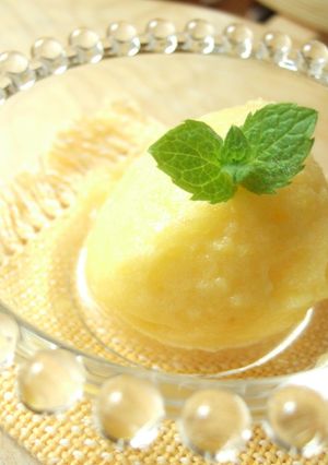 そのまんまパイナップルシャーベット-レシピのメイン写真