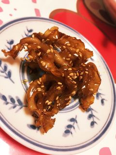 ご飯に☆おつまみに☆貝ひもの佃煮-レシピのメイン写真