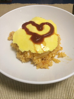 炊飯器一つでずぼらオムライス☆-レシピのメイン写真