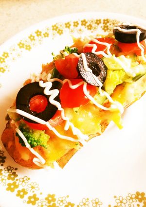 ポテベジ・メキシカンサラダボート-レシピのメイン写真