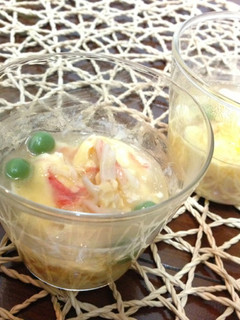 レンジで簡単カニ玉風♪-レシピのメイン写真
