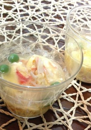 レンジで簡単カニ玉風♪-レシピのメイン写真