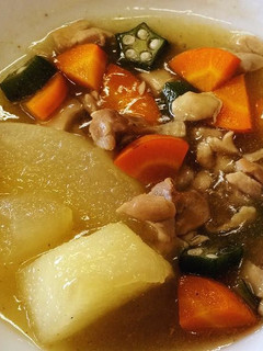 だしが美味しい★　冬瓜と鶏肉の煮物-レシピのメイン写真