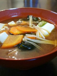 豆腐❗わかめ❗人参❗えのき茸のおみそ汁✨-レシピのメイン写真