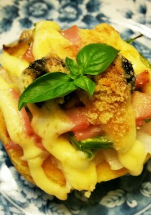 ピザ風ポテベジ-レシピのメイン写真