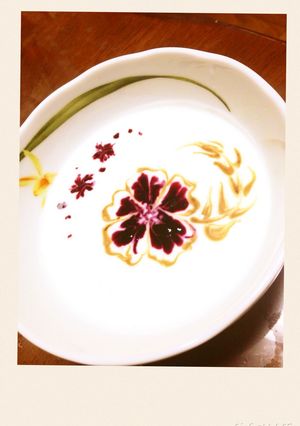 ヨーグルトアート〜お花-レシピのメイン写真