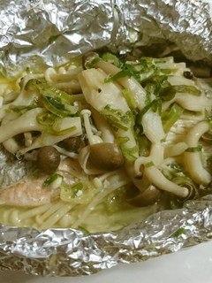 ☆鮭とキノコのホイル焼き☆-レシピのメイン写真