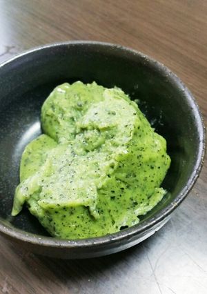 簡単！栄養満点！青汁黒ごまプリン-レシピのメイン写真