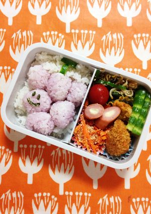 ぶどう弁当-レシピのメイン写真