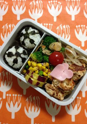 サッカーボール弁当-レシピのメイン写真