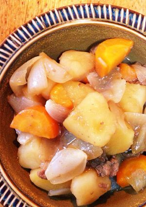 ココナッツオイルの肉じゃが-レシピのメイン写真