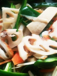 根菜野菜と豚肉のあっさり煮-レシピのメイン写真