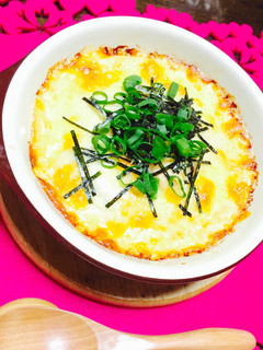 簡単☆長芋と餅、明太チーズ焼き♪-レシピのメイン写真