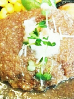 時短で美味しいハンバーグ和風ソース-レシピのメイン写真