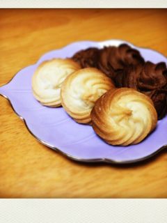 絞り出しクッキー-レシピのメイン写真