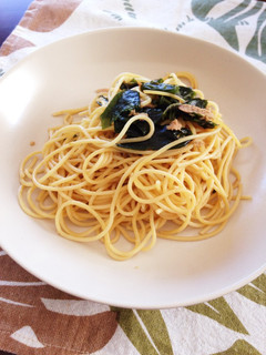 ☆和風ツナわかめパスタ☆-レシピのメイン写真