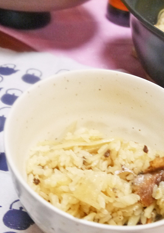 秋刀魚缶の炊き込みご飯-レシピのメイン写真