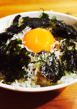 簡単 しらす卵どん！-レシピのメイン写真