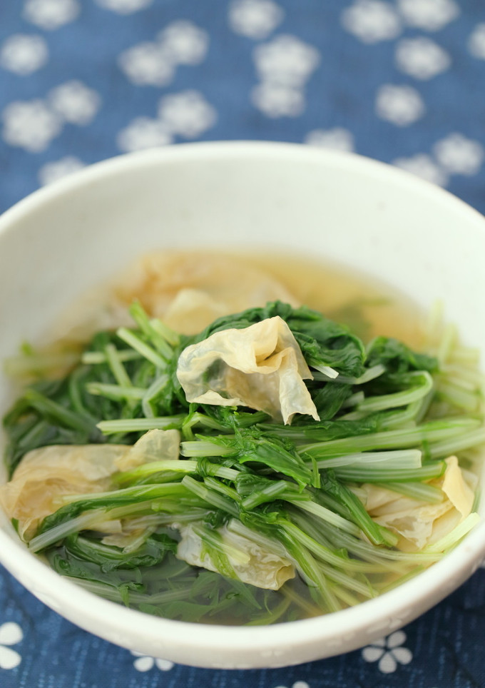 水菜とゆばのさっと煮✾-レシピのメイン写真